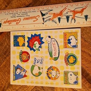 Hallmark Snoopy Peanuts stickers